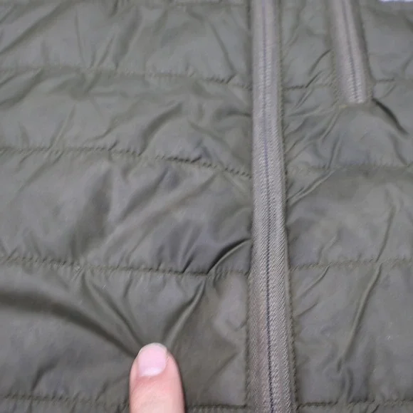 Carhartt Vest Mens Small Grn Gilliam Lightweight Water Resistant Insulated LOGO - Picture 3 of 15